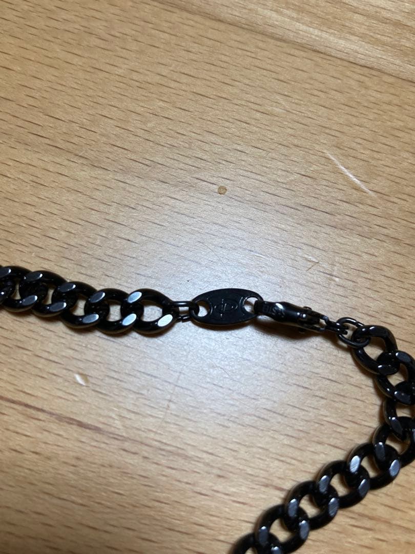 ファイテン　炭化チタンチェーンネックレス　45cm