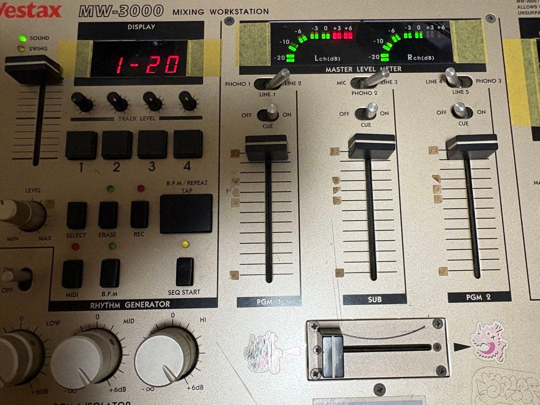 ヒ*イ様 Vestax MW-3000 DJミキサー