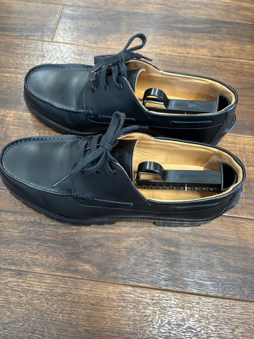 ユナイテッドアローズ ボートシューズ 革靴 デッキシューズ