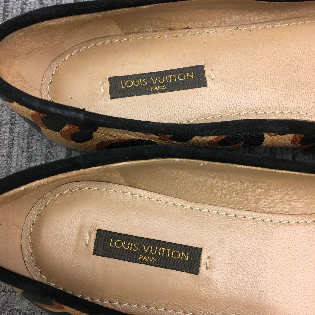 LOUIS VUITTON ルイヴィトン　フラットシューズ　レオパード