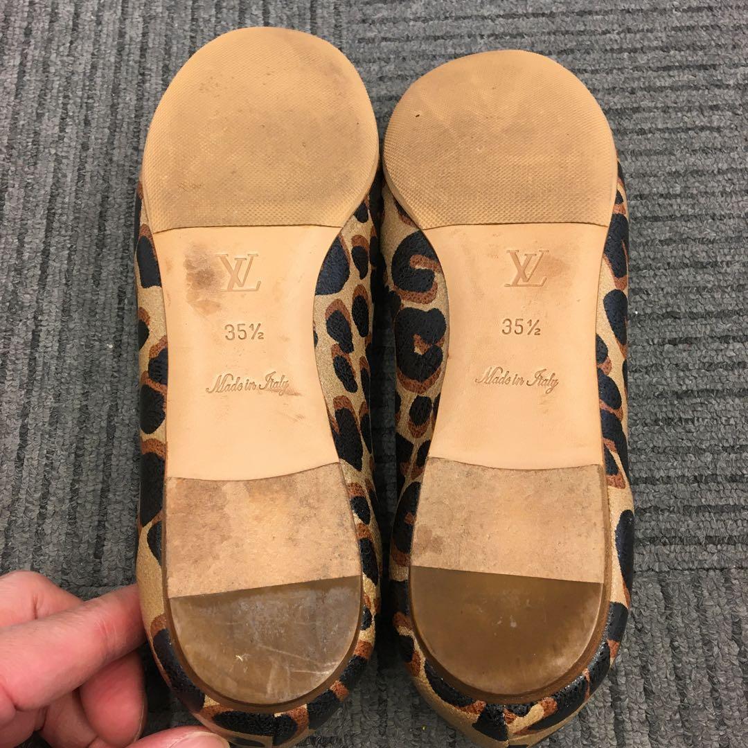 LOUIS VUITTON ルイヴィトン　フラットシューズ　レオパード