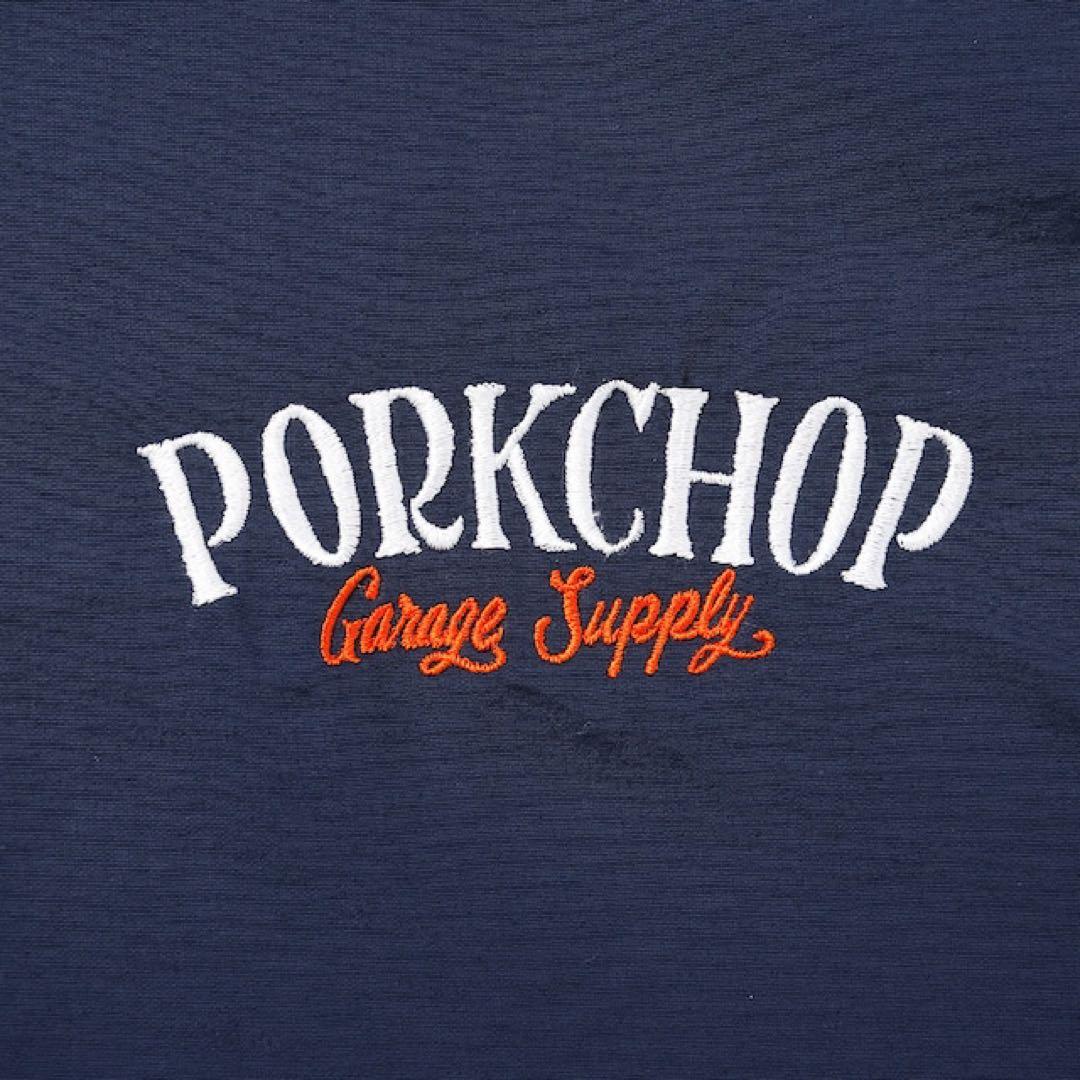 PORKCHOP ネイビー ジップアップジャケットXL