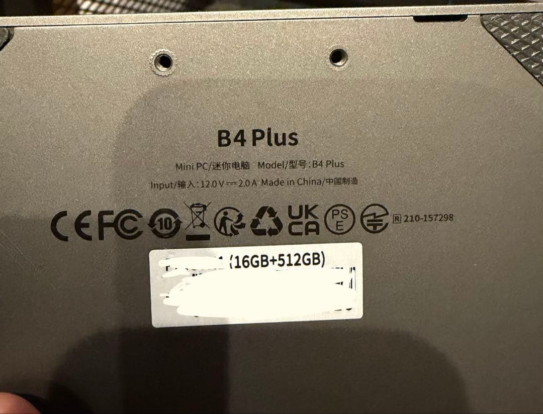 【値下】BMAX ミニPC Intel Inside