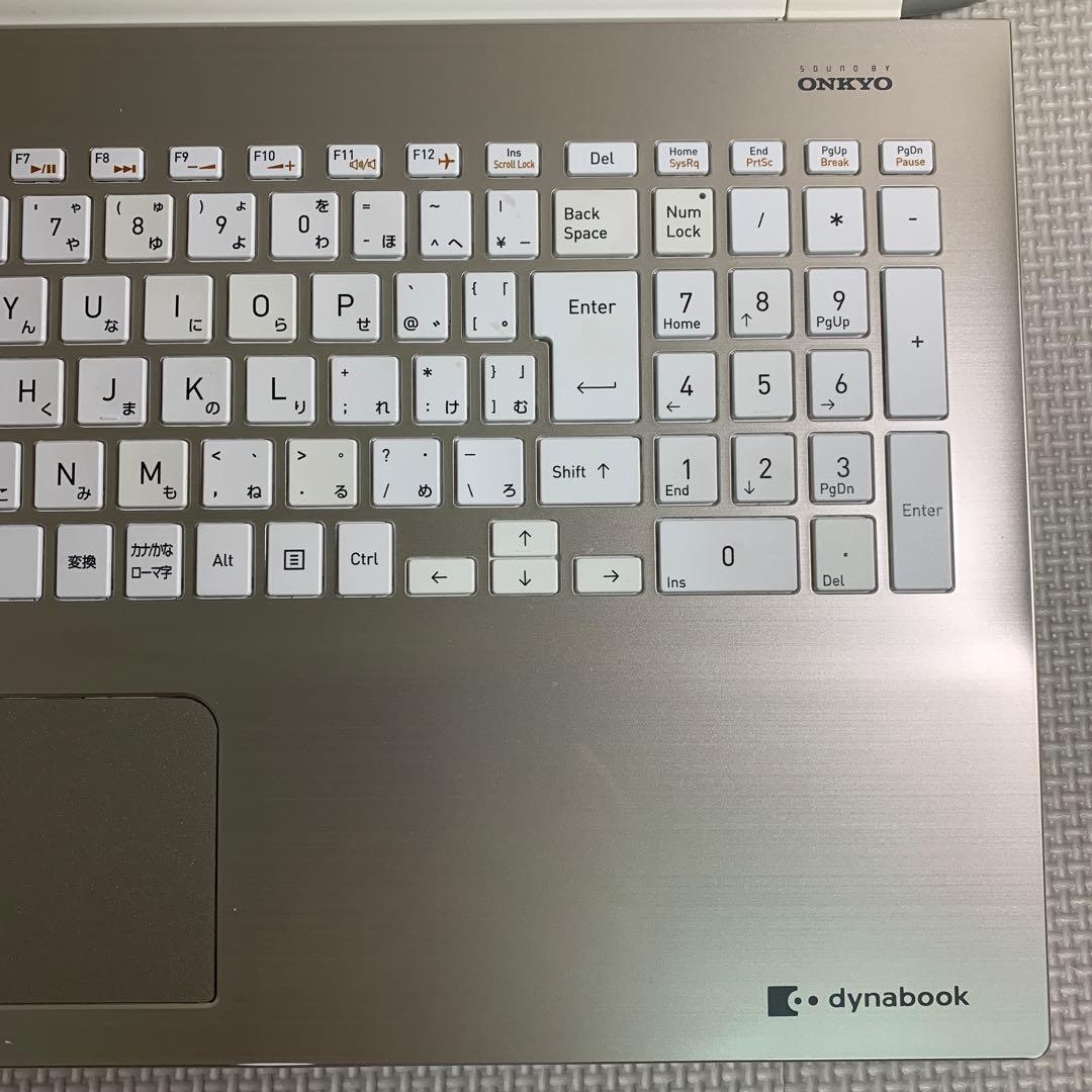 dynabook 15.6型ノートパソコン　P1X4JPEG(サテンゴールド)