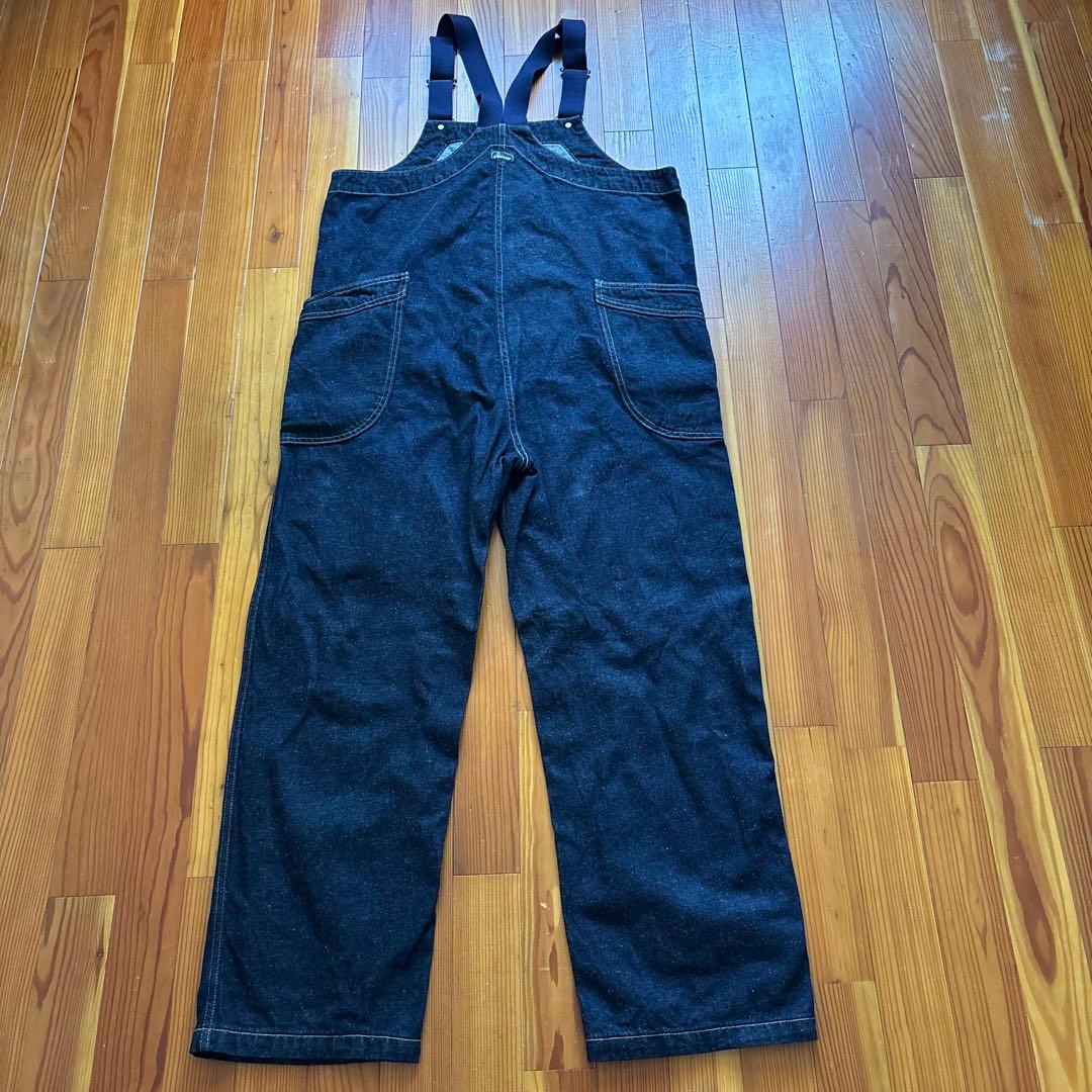 オーバーオール　GOHEMP TUBE VENDOR BLACK ワンウォッシュ