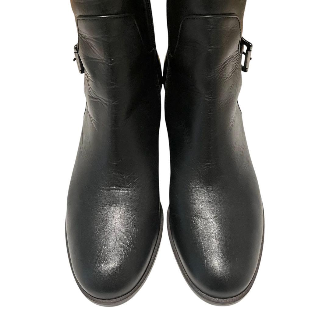 【極美品】◾️マーガレットハウエル◾️ショートブーツ◾️サイドジップ◾️レザー◾️ブラック