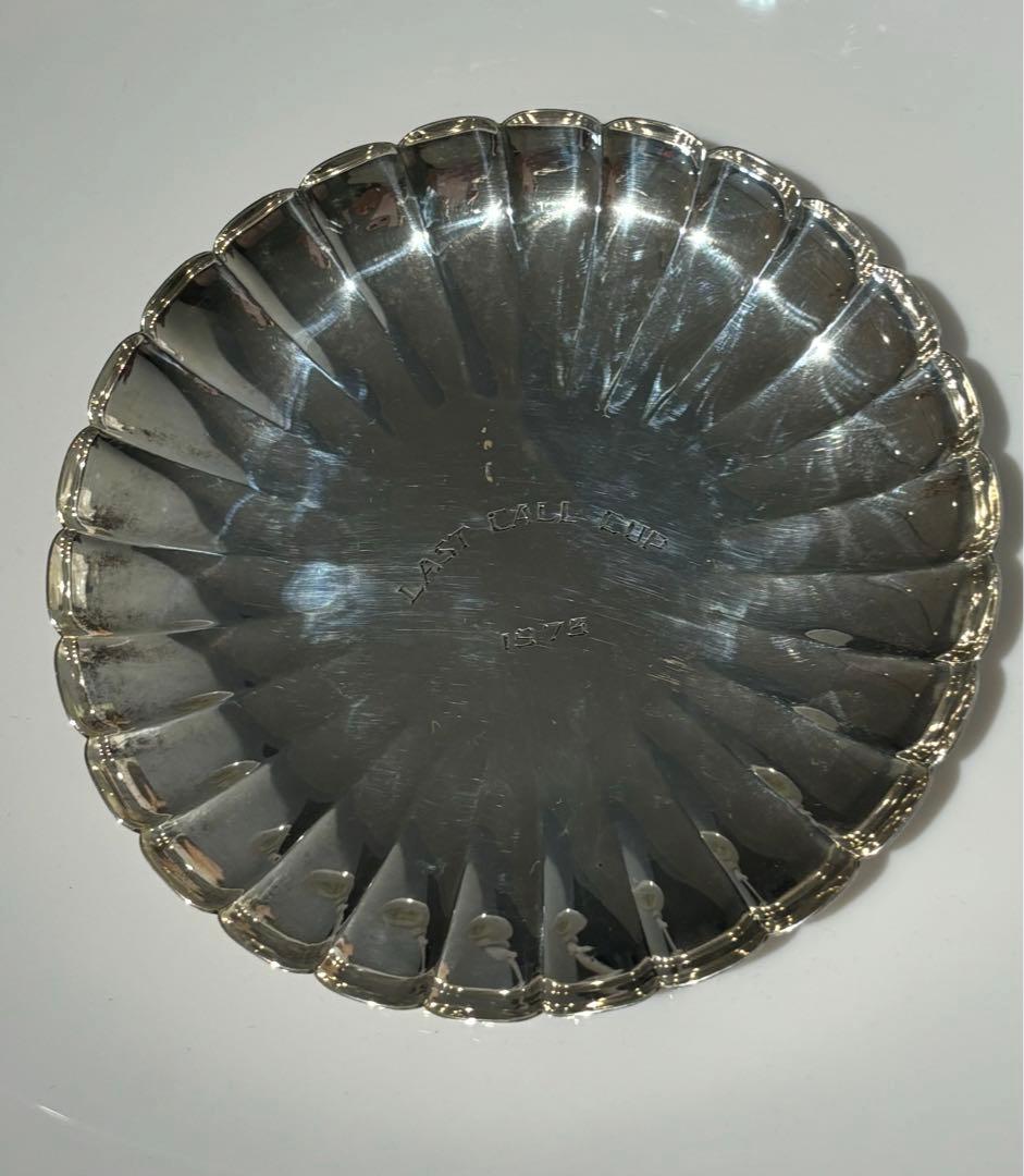 銀製皿(LASTCALl COP1973MIYAMOTO-SHOKSILYER）