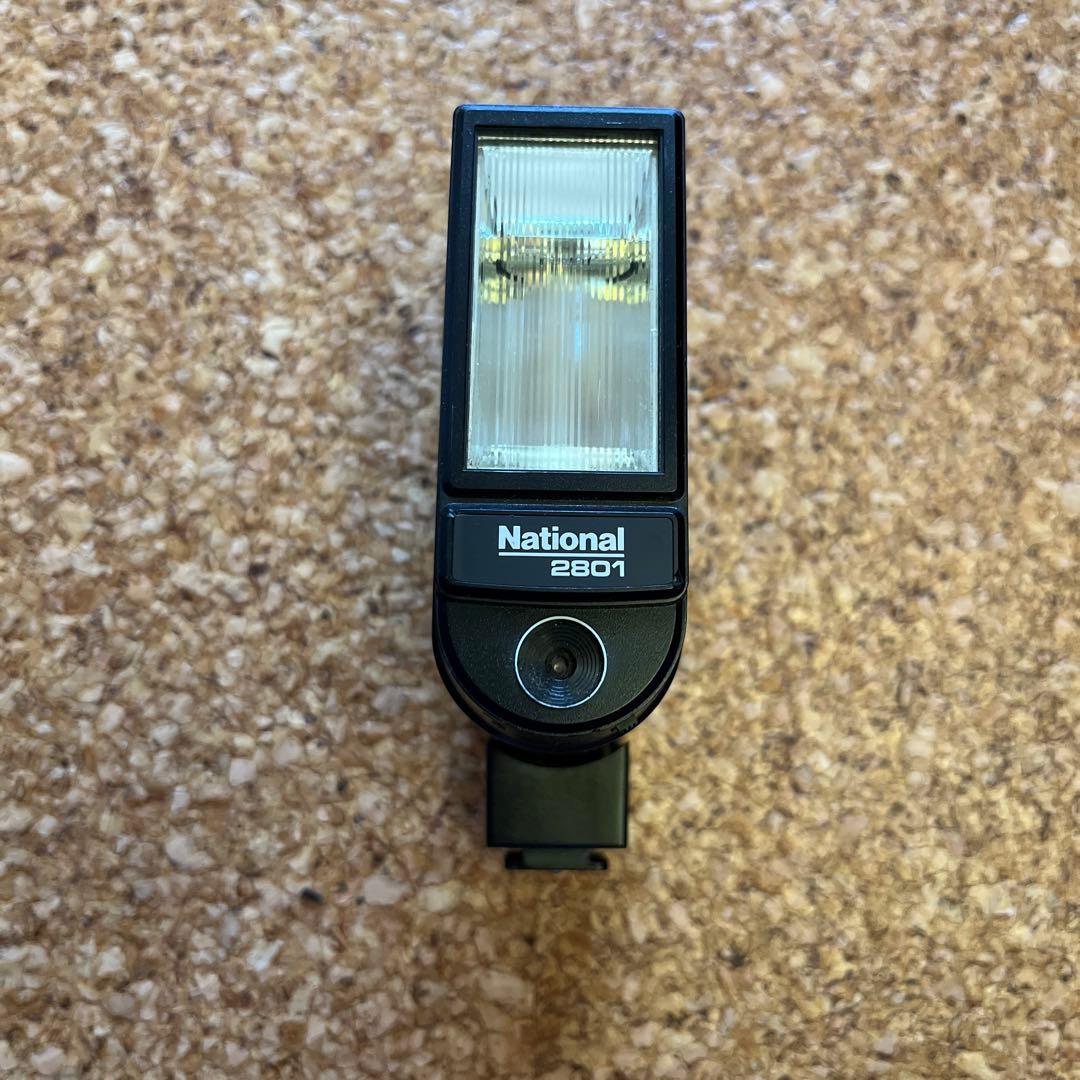 Nikon 一眼レフカメラ 50mm f1.4 ナショナル　カメラストロボ