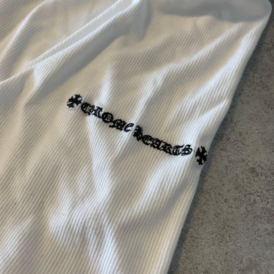 希少クロムハーツ Chrome Hearts Y NOT 刺繍キャミ XSサイズ