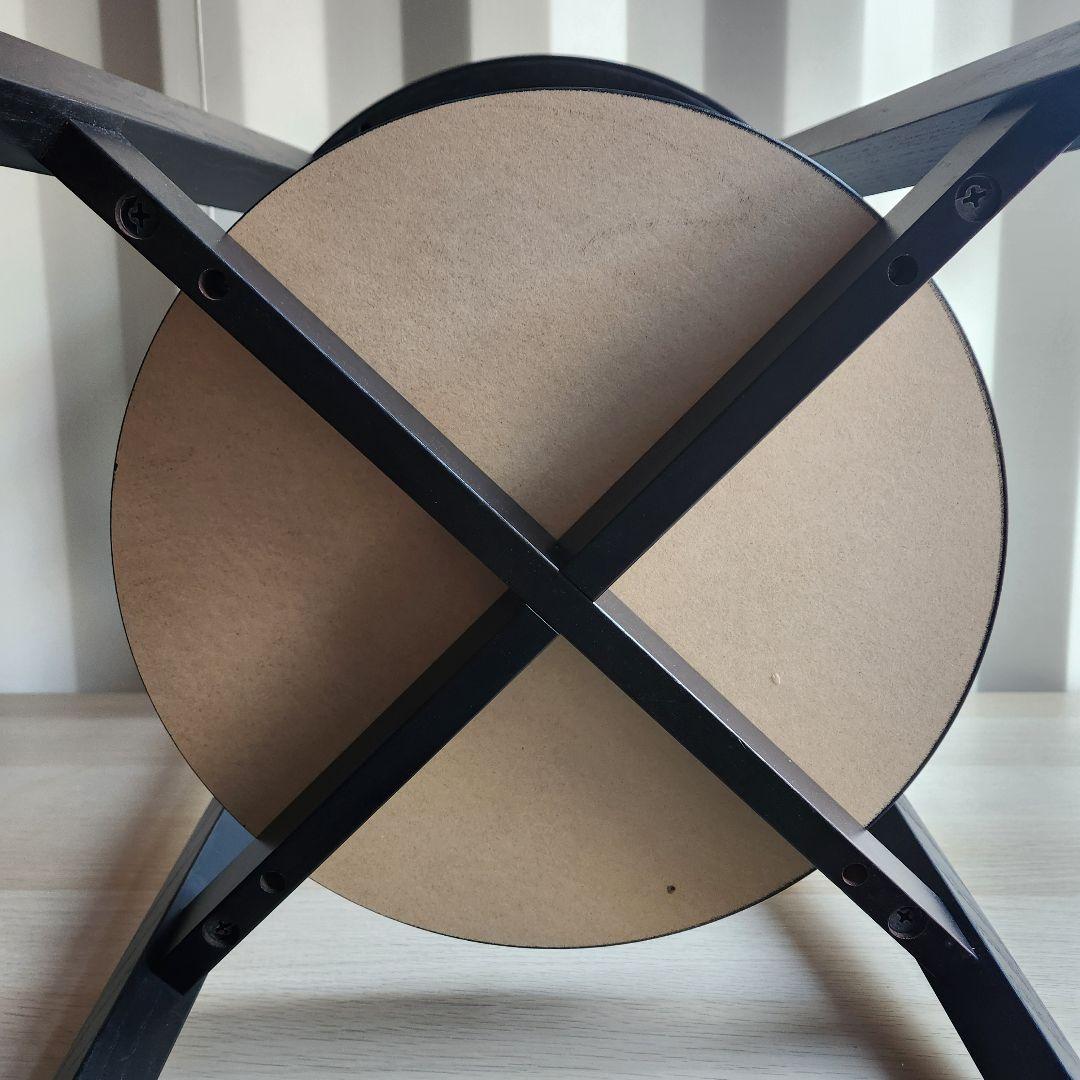 希少　廃盤　IKEA イケア　MALMSTA マルムスタ　サイドテーブル　ガラス