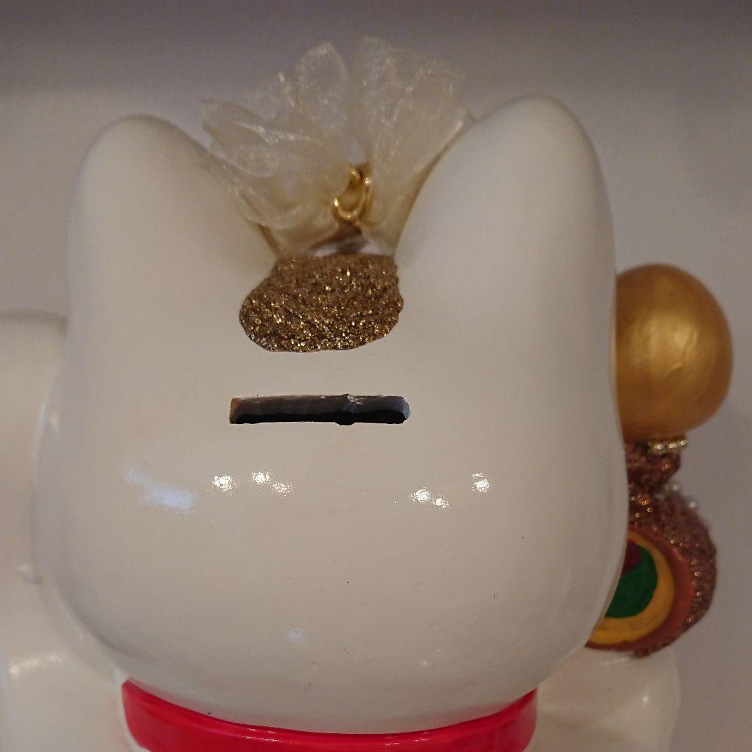 キラキラ招き猫 ゴールド 特大