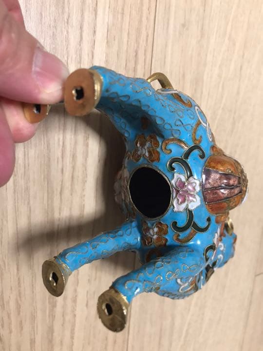 中国  七宝焼き  ラクダ