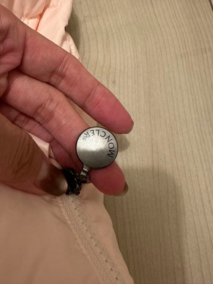 モンクレール　おくるみ　ピンク　moncler