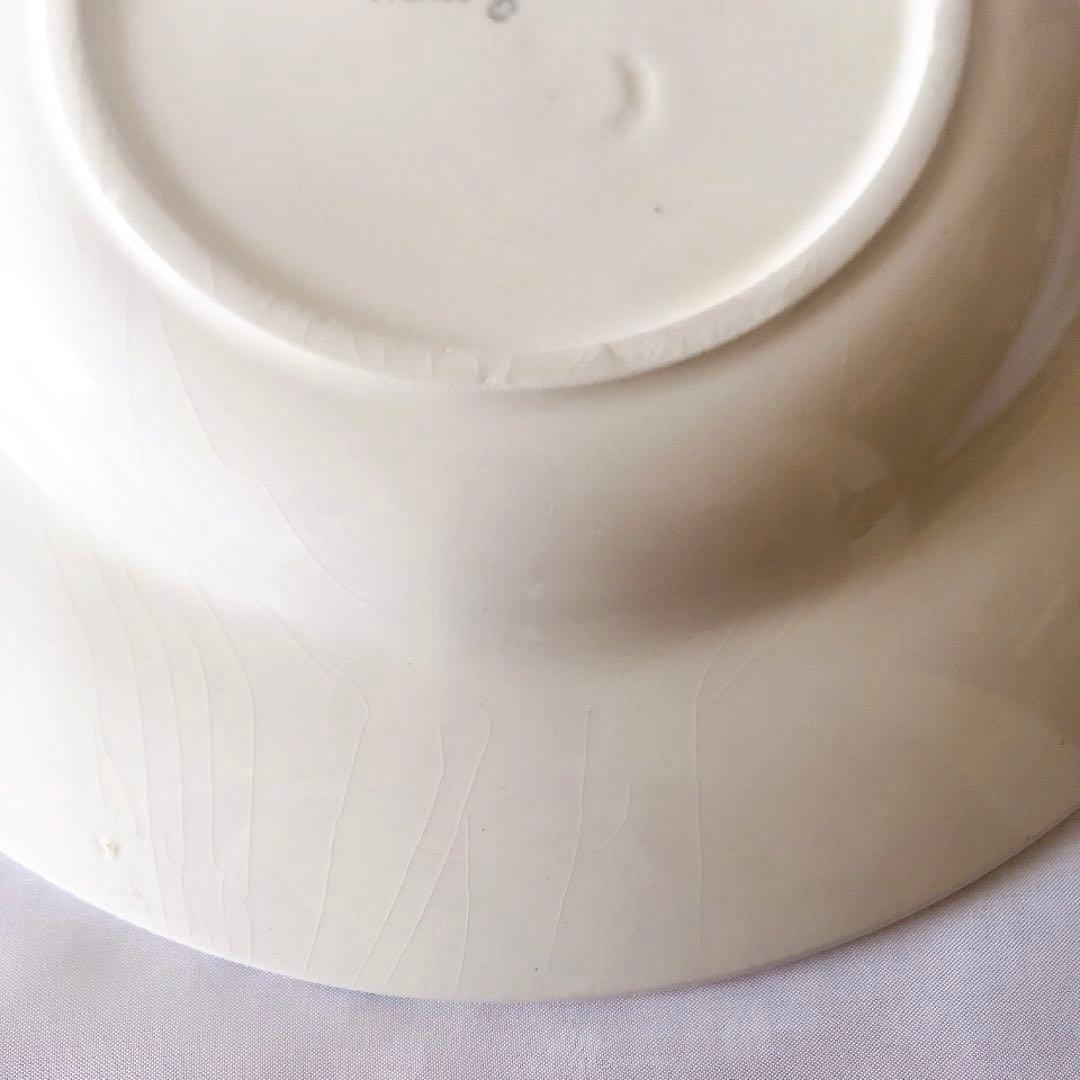 クレイユエモントロー HBCM スーププレート　D フランスアンティーク食器