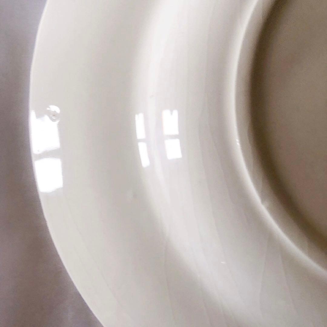 クレイユエモントロー HBCM スーププレート　D フランスアンティーク食器