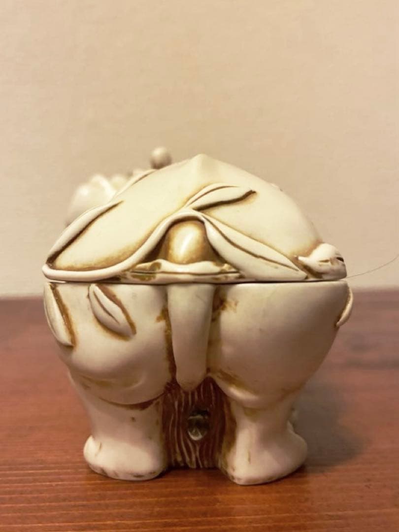 1991年 初期作／SAC刻印あり　カバ フィギュリン ハーモニーキングダム