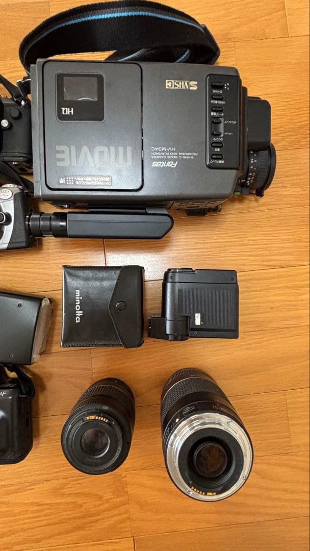 Nikon Canonフィルムカメラ ビデオカメラ レンズ まとめ売り