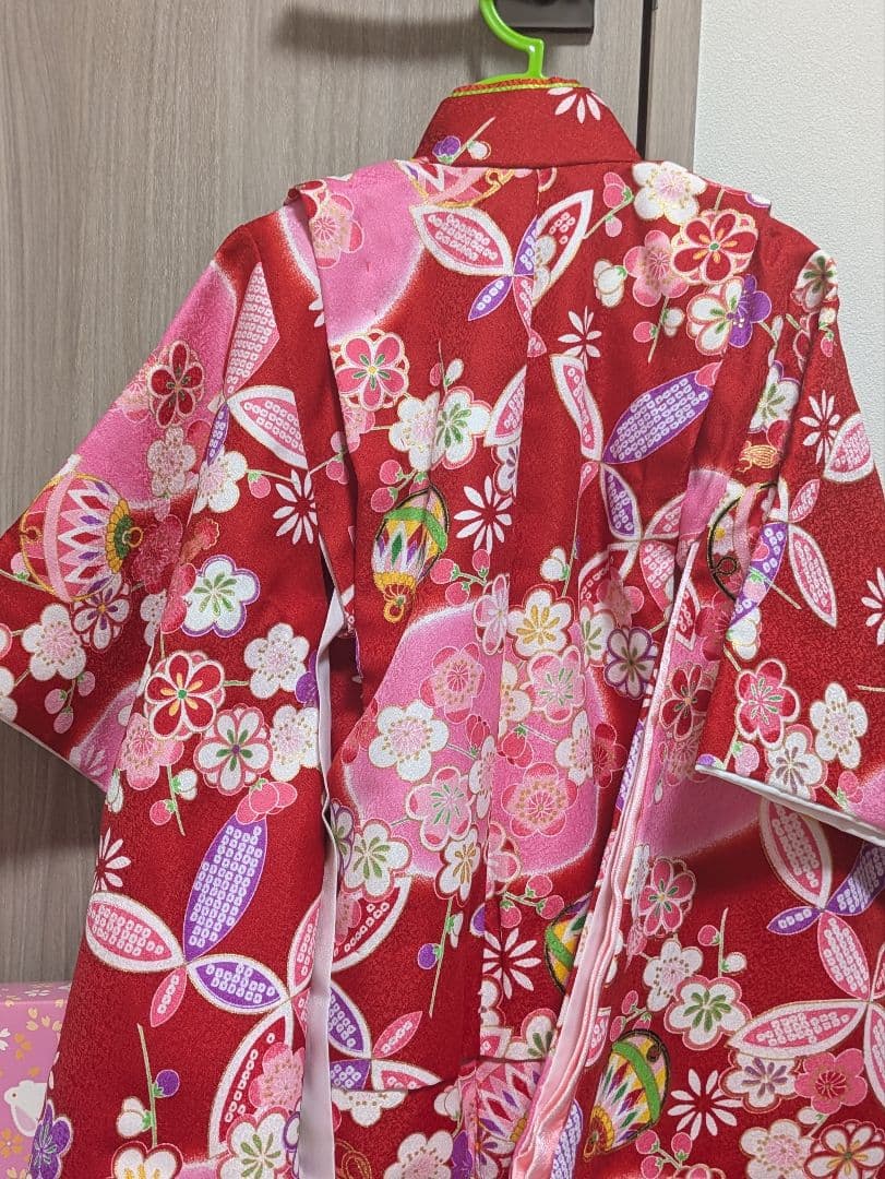 七五三 着物セット ３歳　花うさぎ