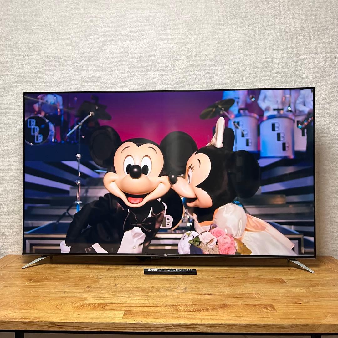 TCL 65V型4K 液晶テレビ 65P745 Google TV 2024年製