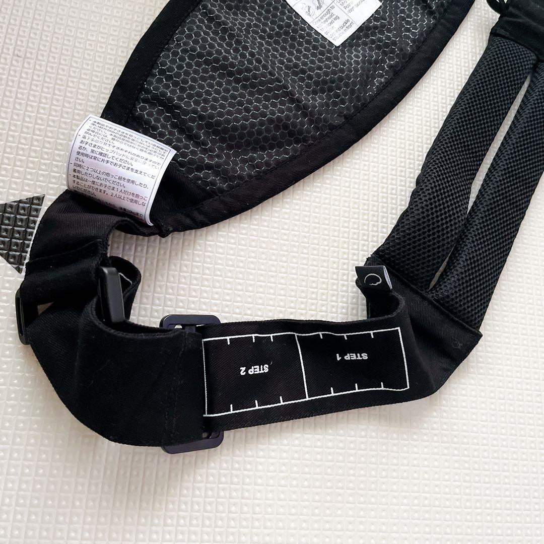 【美品】グスケット365抱っこ紐Plus（抱っこ紐+バッグ）ブラック
