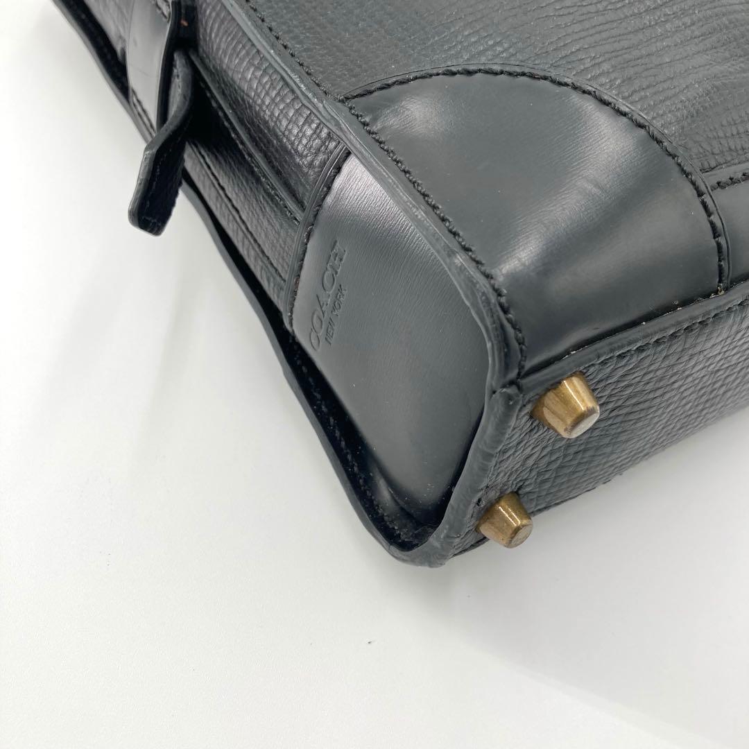 美品✨COACH コーチ クロスビー ビジネスバッグ レザー A4可 ブリーフ