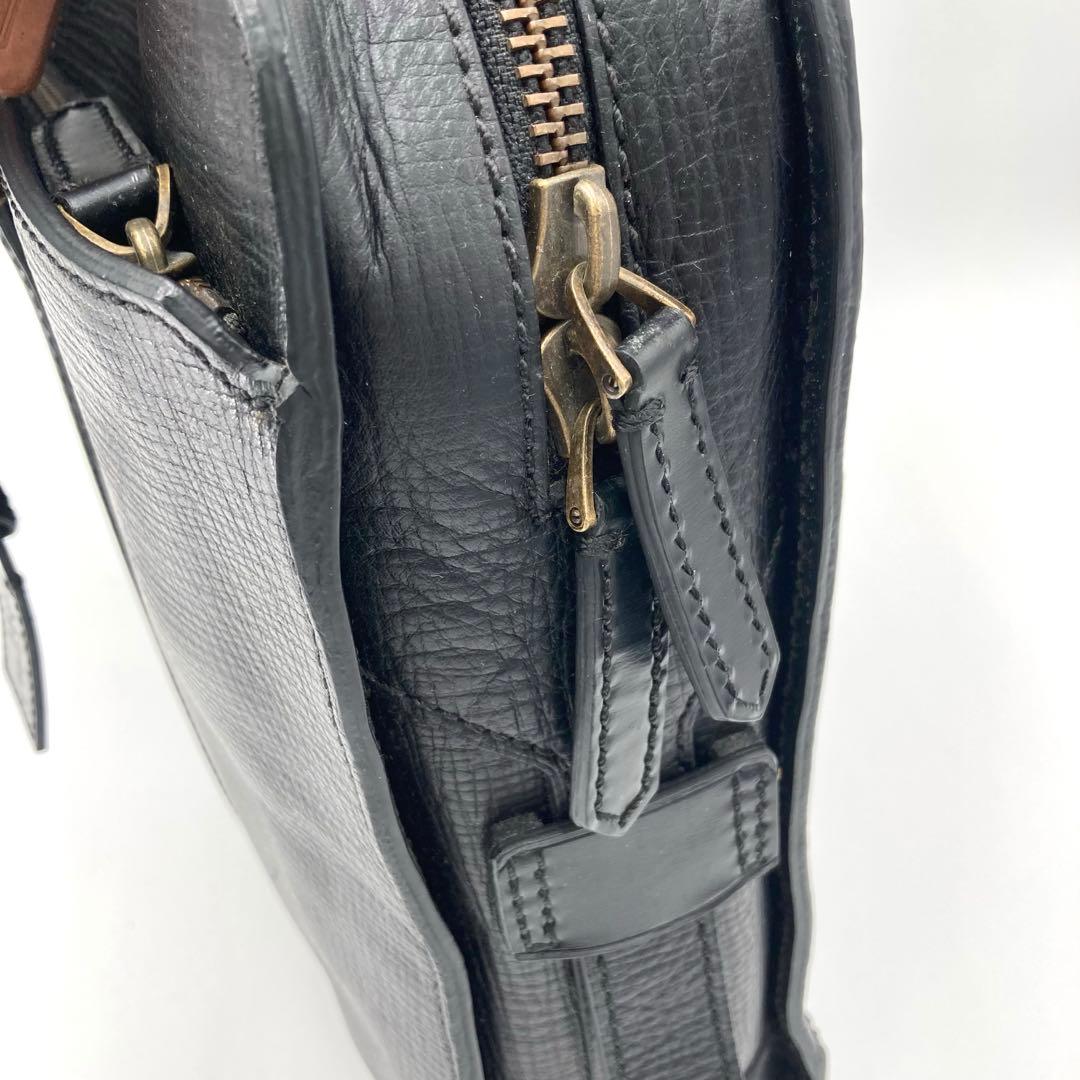 美品✨COACH コーチ クロスビー ビジネスバッグ レザー A4可 ブリーフ