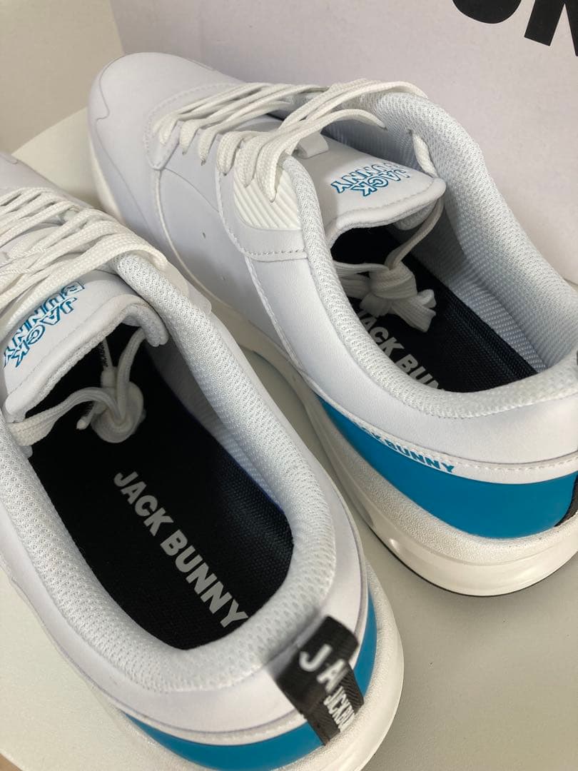 新品 パーリーゲイツ ジャックバニー AIR SOLEシューズ26.5ターコイズ