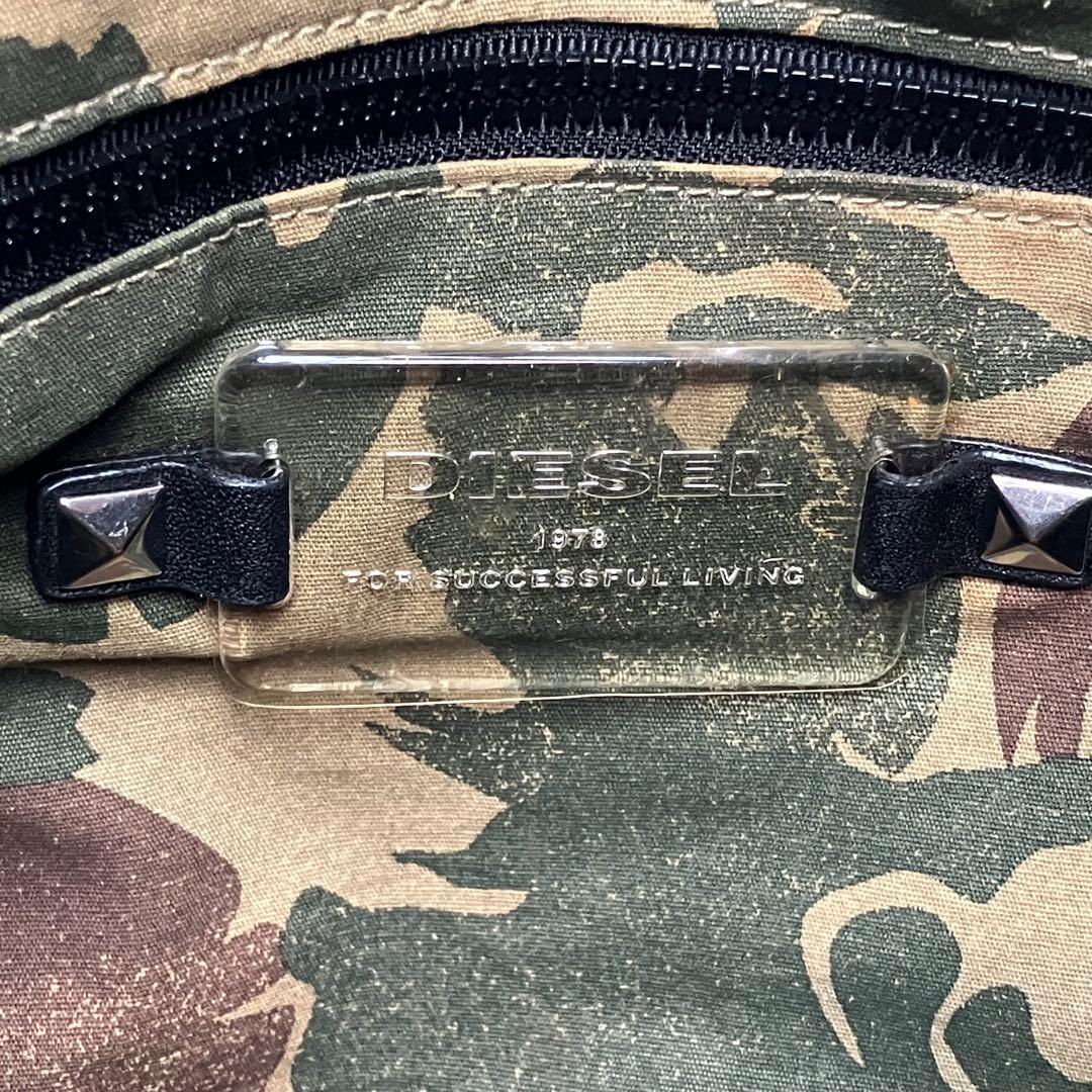 DIESEL ワンショルダー バッグ ブラック ハンドバッグ　肩掛け