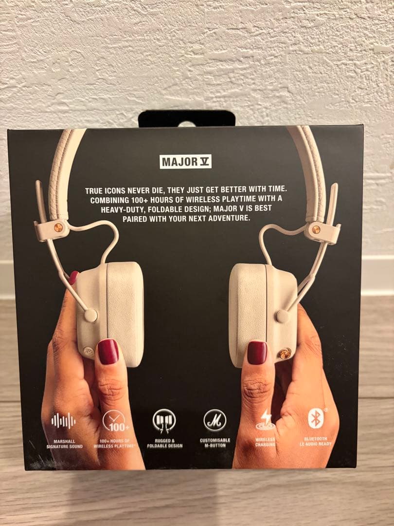ヘッドホン Marshall Major Vクリーム 未開封　新品