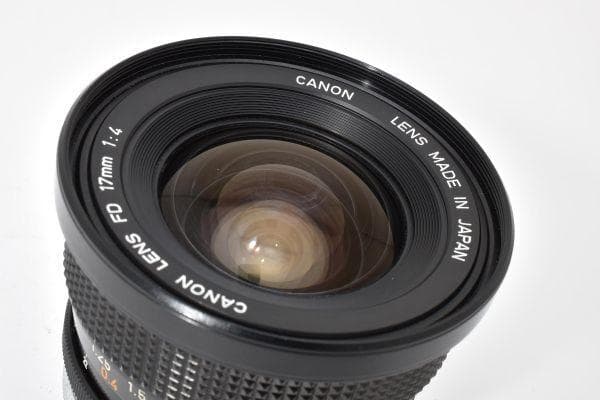 ★希少美品★ キヤノン FD 17mm F4 #825　Oマーク