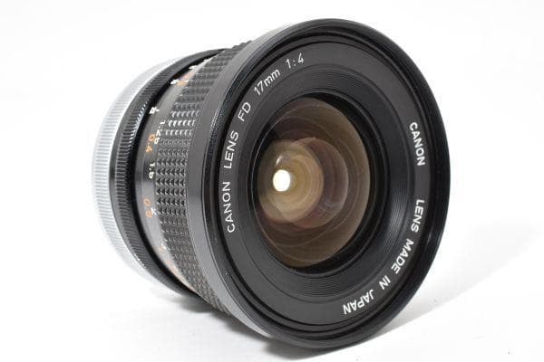 ★希少美品★ キヤノン FD 17mm F4 #825　Oマーク
