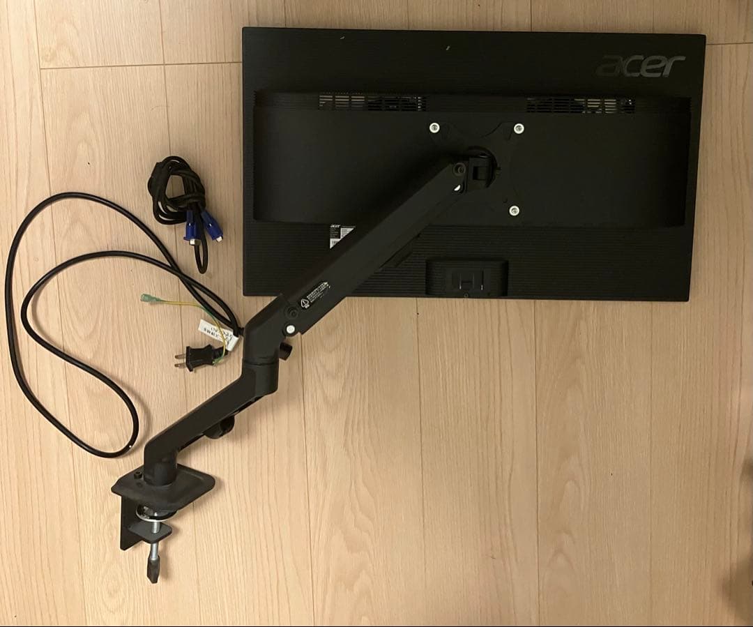 最終値下【モニターアーム付】モニター Acer 24インチ