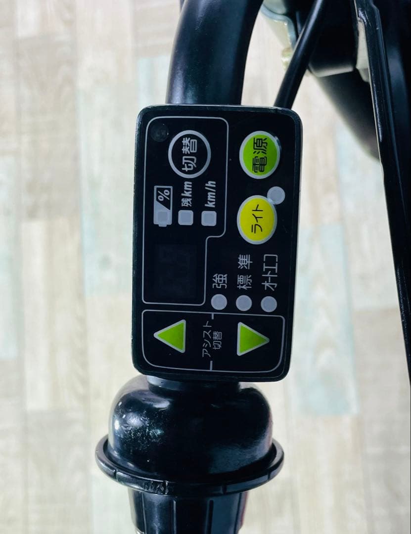 2945ブリヂストン8.7アンペア3人乗り対応子供乗せ　電動アシスト自転車