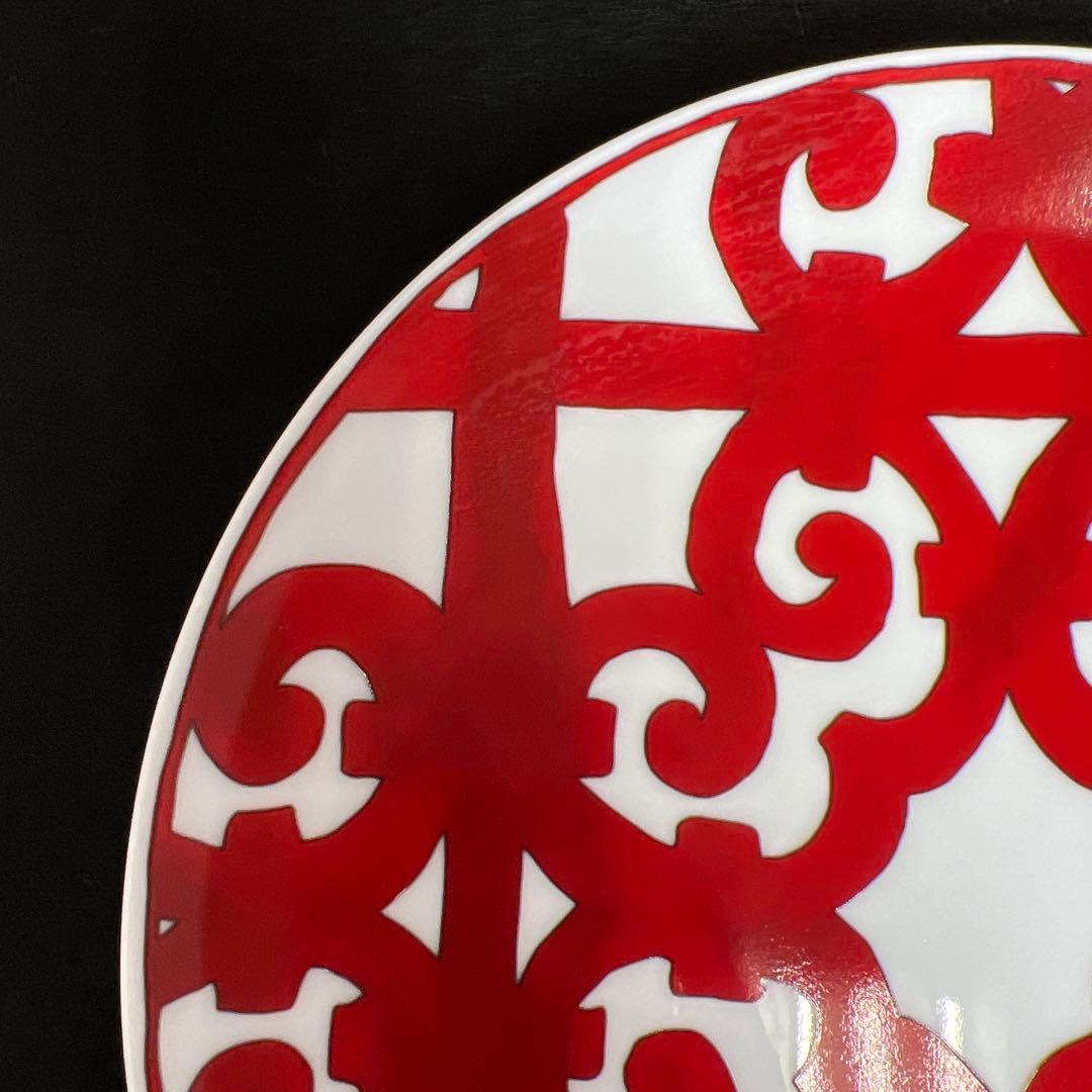 エルメス　ガダルギヴィール　中プレートA 直径21.5㎝　東里8-0116☆1F