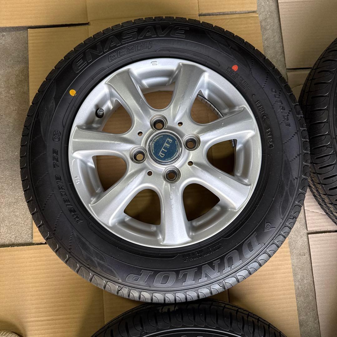 145/80R13 ブリヂストン　フェイド　夏タイヤ付きアルミホイール