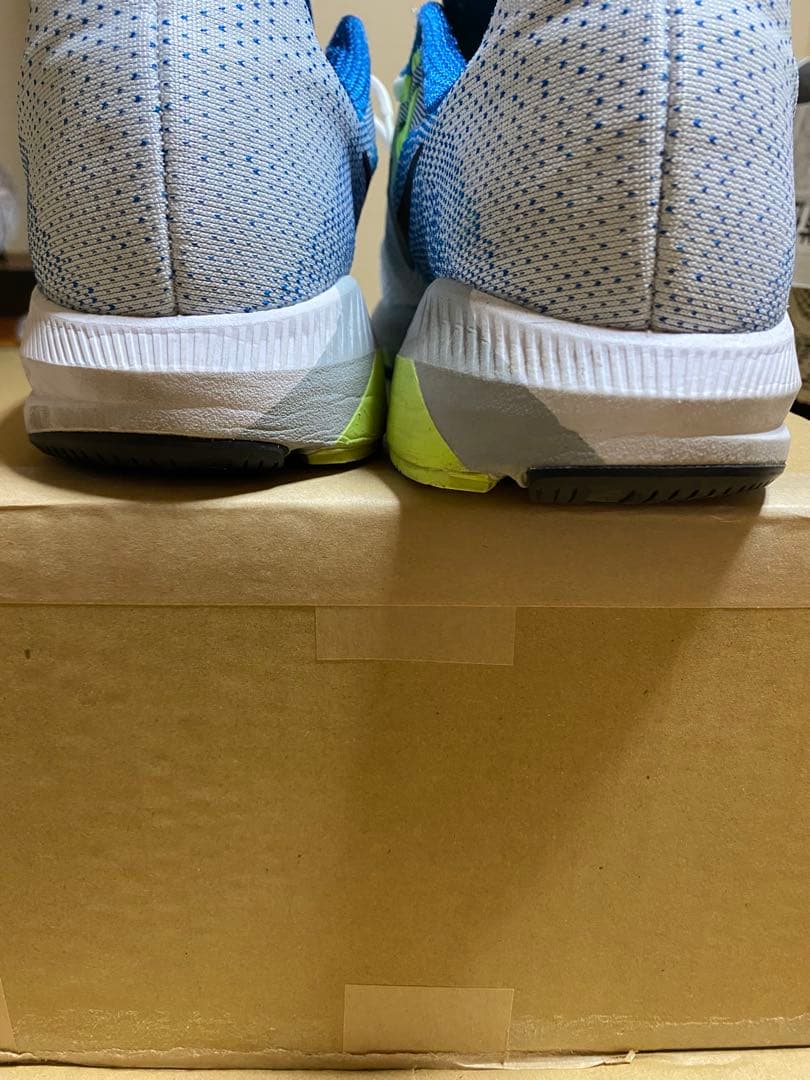 ナイキ　エアズームストラクチャー20 ホワイト/ブルー