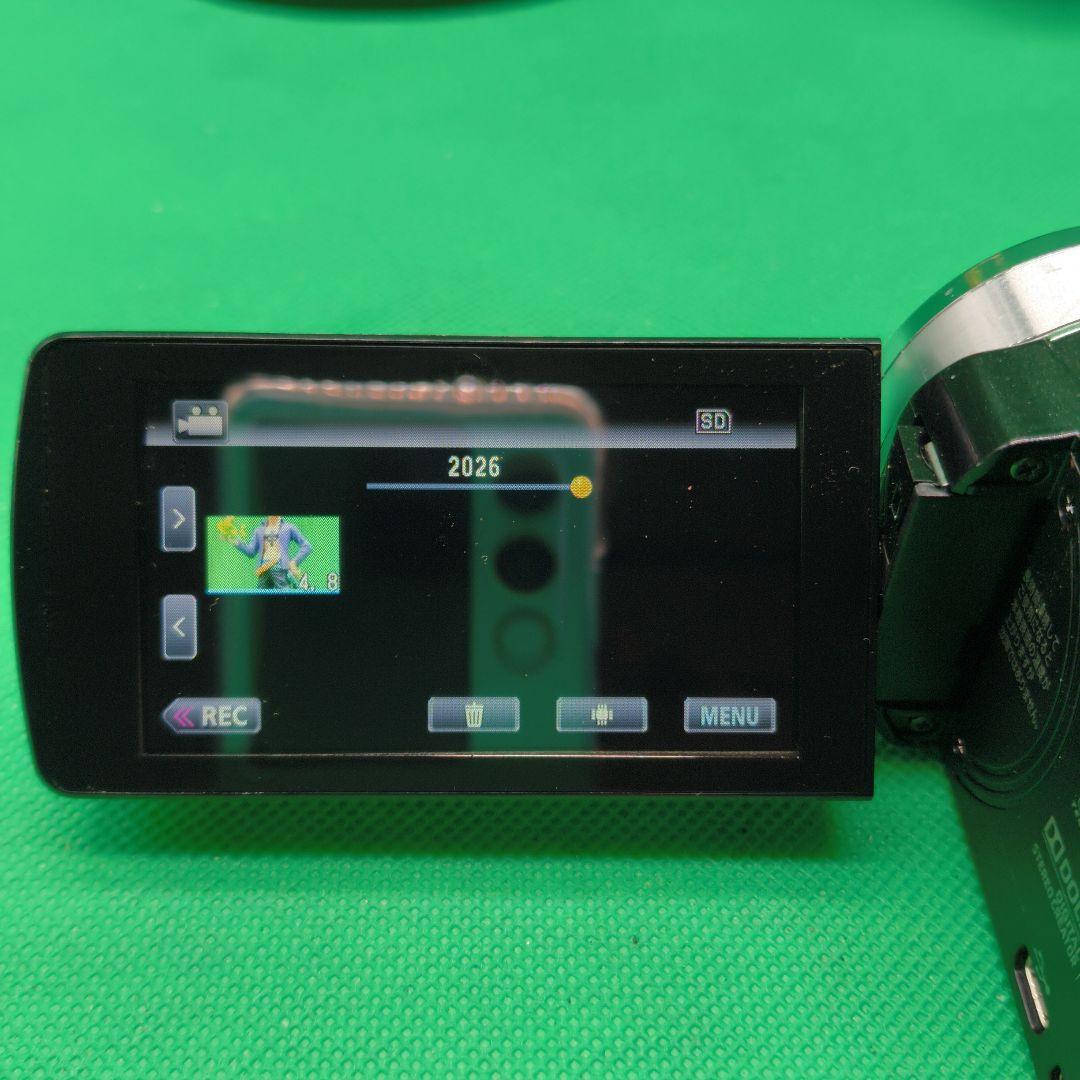 JVC ケンウッドEverio GZ-E108-B ハードディスク ビデオカメラ