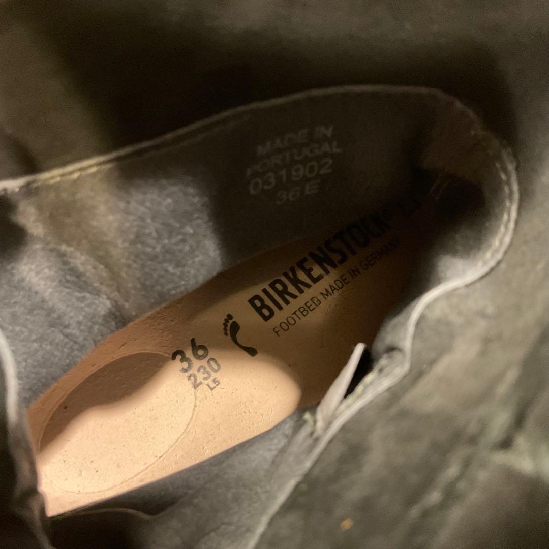 未使用 タグ付！ビルケンシュトック ルートン LUTON スエード レザー 36
