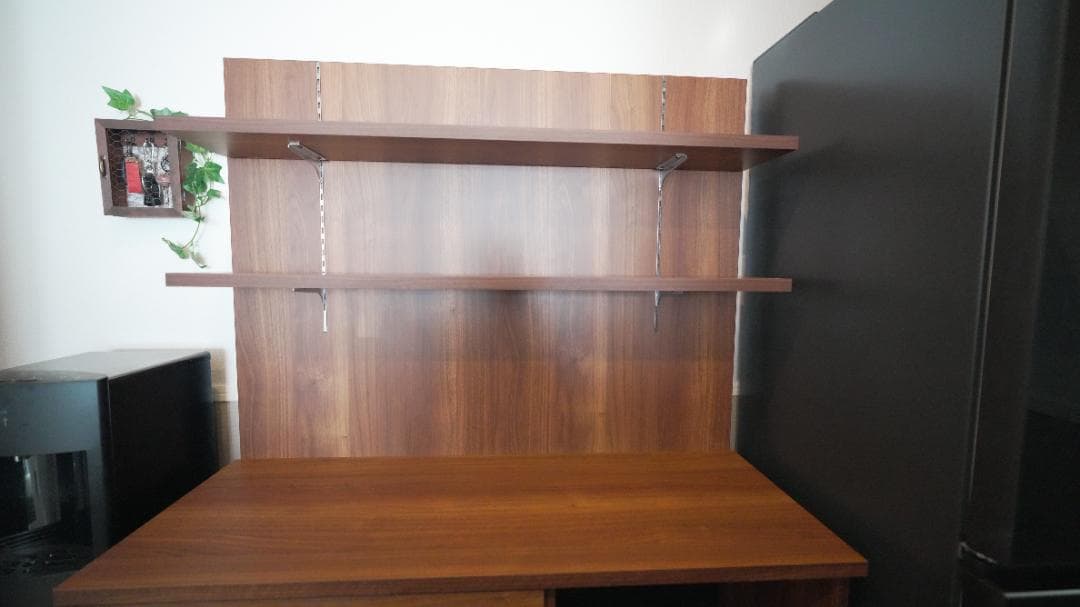 【送料込最終値】大川家具食器棚 MONT モント 120カウンター＆バックパネル