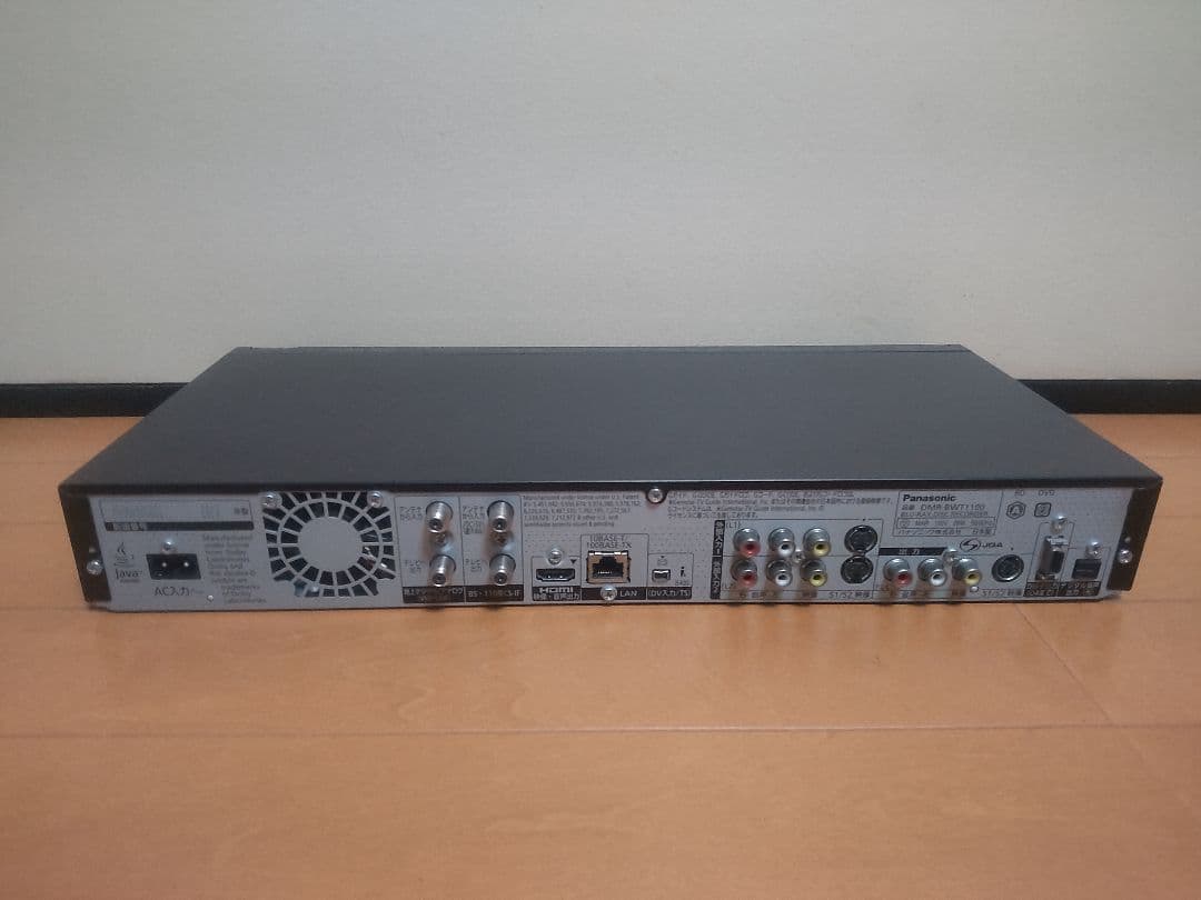 パナソニック　DIGA DMR―BWT1100 500GB→1TB プチメンテ済