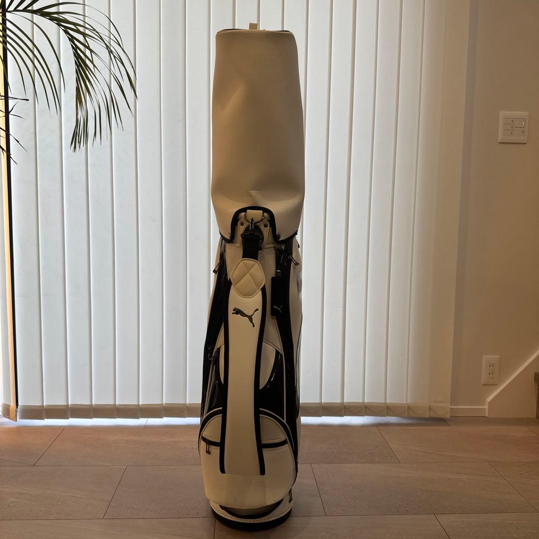 PUMA キャディバッグ ホワイト・ブラック