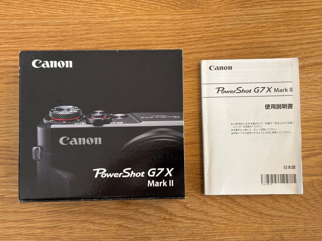 ジャンクCanon PowerShot G7 X Mark II