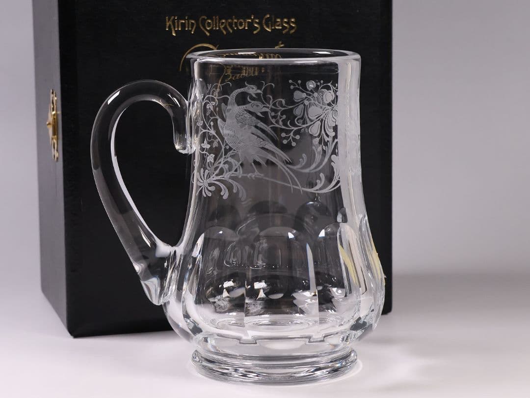 CM189】キリンコレクターズグラス 1981 バカラ ビアジョッキ ビアマグ