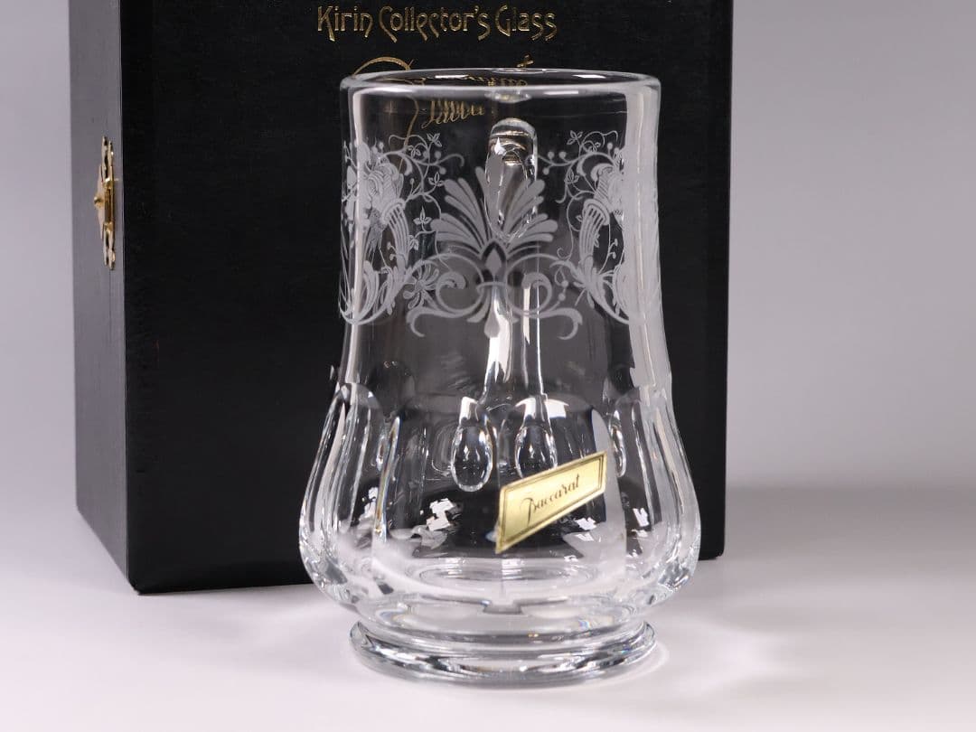 CM189】キリンコレクターズグラス 1981 バカラ ビアジョッキ ビアマグ