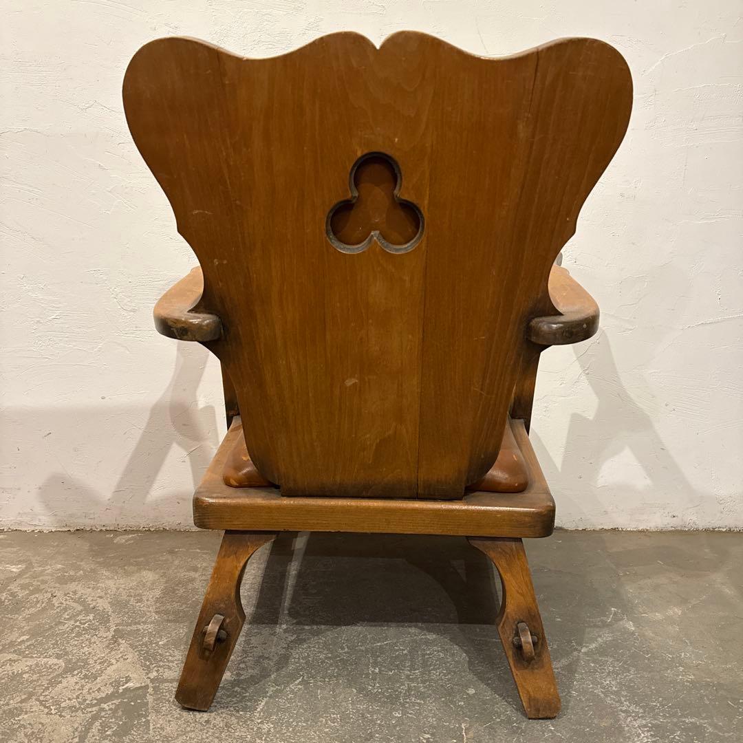 ヴィンテージチェア　レザーソファ