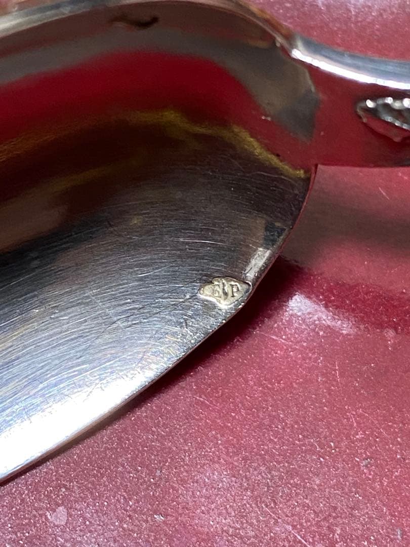 【ピュイフォルカ／ゴーハムその他】純銀製／スプーン ９本＋ フォーク ４本