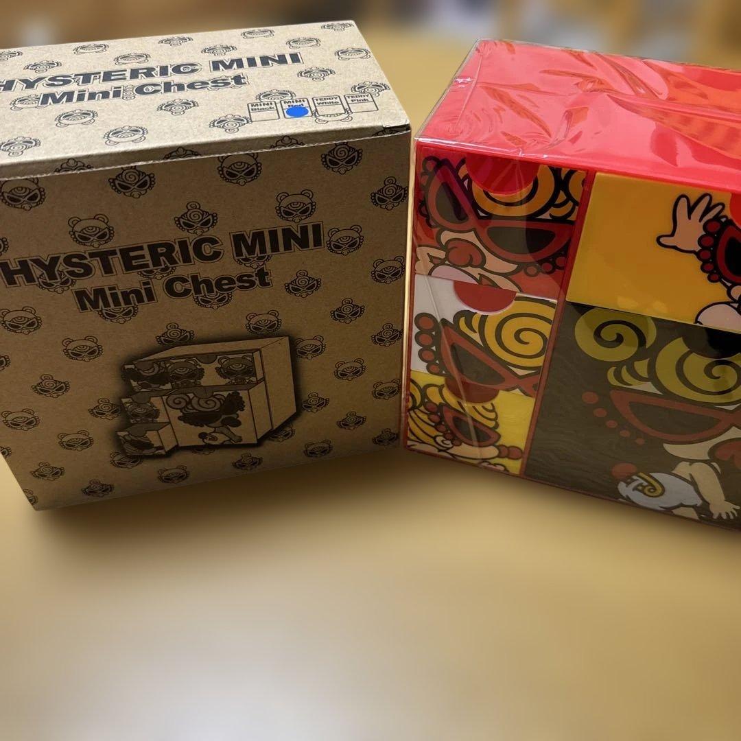 レア ヒステリックミニ　ノベルティ　ミニチェストminiレッド