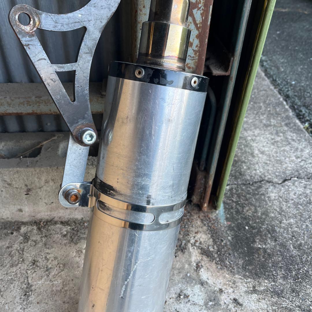 アドレスv125g マフラー 取り付け金具付き