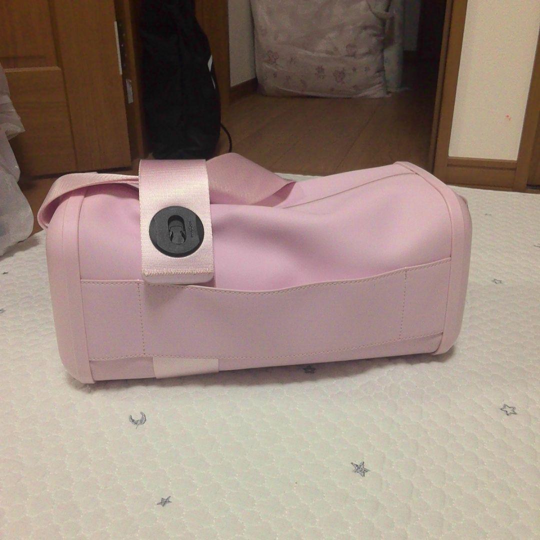 ピンク 旅行バッグ ジッパー付き