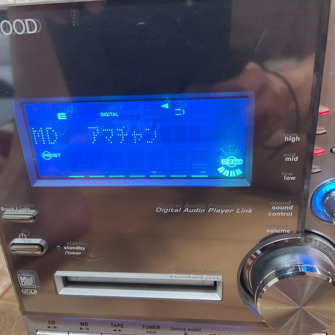 #837 KENWOOD　ケンウッド　RXD-SV3MD　ミニコンポ